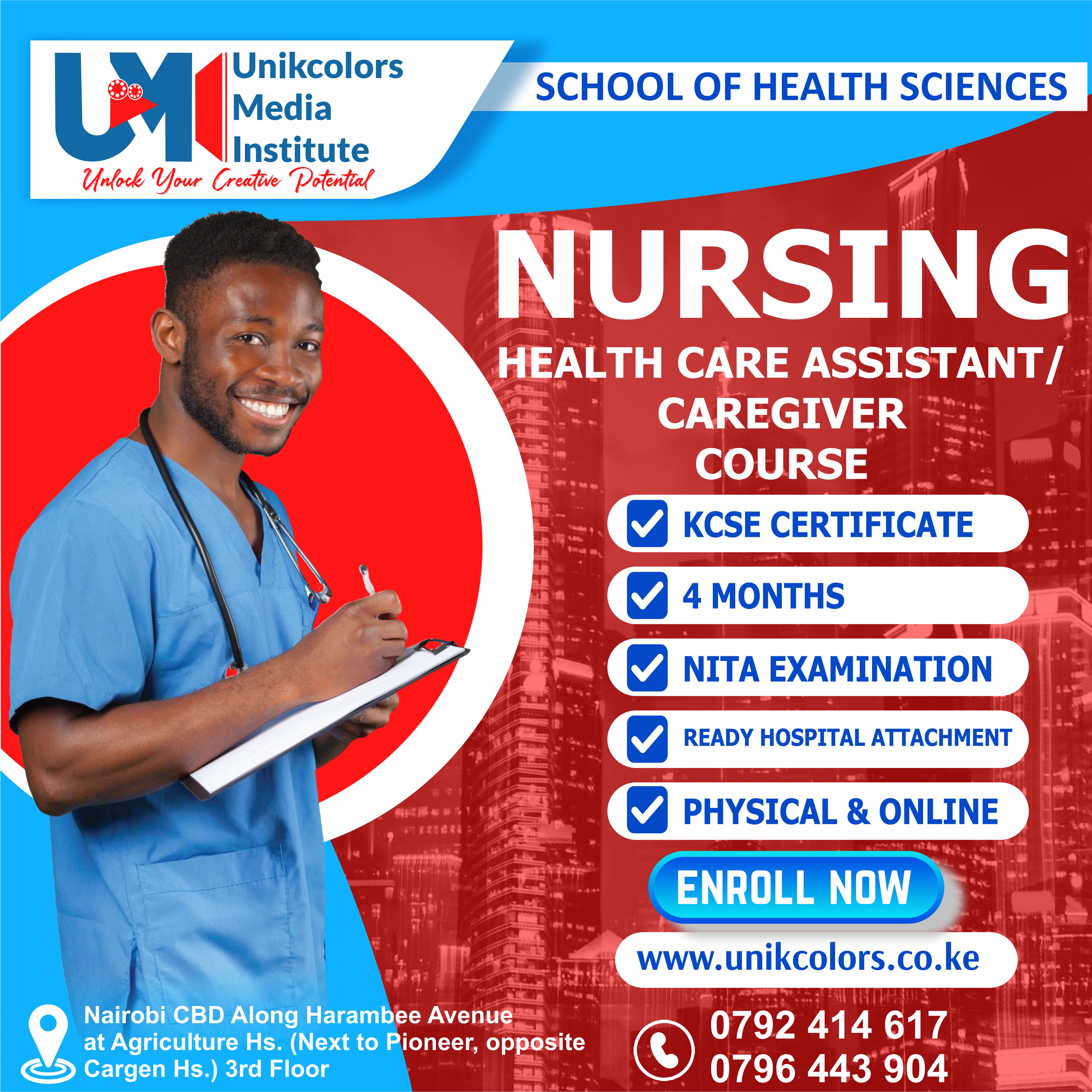 CERTIFIED NURSING ASSISTANT - CARE GIVER COURSE